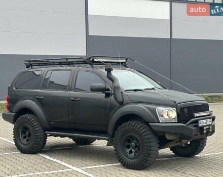 Черный Додж Дюранго, объемом двигателя 5.7 л и пробегом 160 тыс. км за 18500 $, фото 2 на Automoto.ua