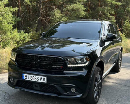 Черный Додж Дюранго, объемом двигателя 5.7 л и пробегом 182 тыс. км за 28300 $, фото 1 на Automoto.ua