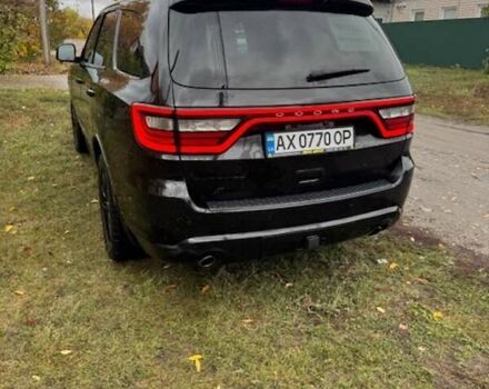 Черный Додж Дюранго, объемом двигателя 3.6 л и пробегом 120 тыс. км за 27000 $, фото 2 на Automoto.ua
