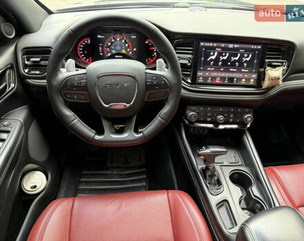 Черный Додж Дюранго, объемом двигателя 6.4 л и пробегом 106 тыс. км за 42000 $, фото 12 на Automoto.ua