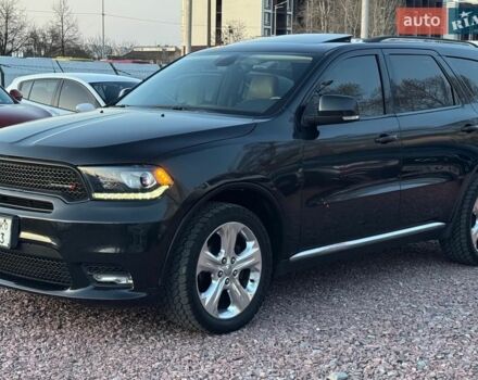 Черный Додж Дюранго, объемом двигателя 3.6 л и пробегом 187 тыс. км за 19500 $, фото 1 на Automoto.ua