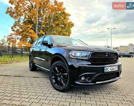 Черный Додж Дюранго, объемом двигателя 3.6 л и пробегом 123 тыс. км за 23500 $, фото 1 на Automoto.ua