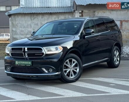 Черный Додж Дюранго, объемом двигателя 3.6 л и пробегом 224 тыс. км за 19500 $, фото 1 на Automoto.ua