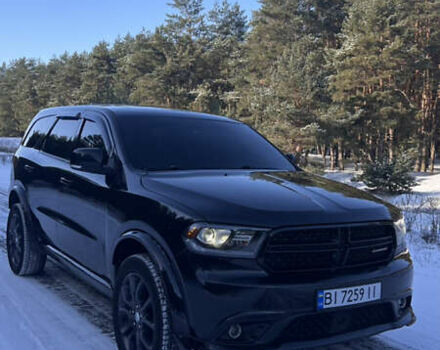 Черный Додж Дюранго, объемом двигателя 5.7 л и пробегом 189 тыс. км за 23800 $, фото 1 на Automoto.ua