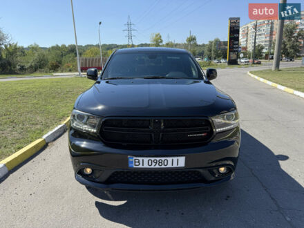 Черный Додж Дюранго, объемом двигателя 3.6 л и пробегом 160 тыс. км за 18500 $, фото 1 на Automoto.ua