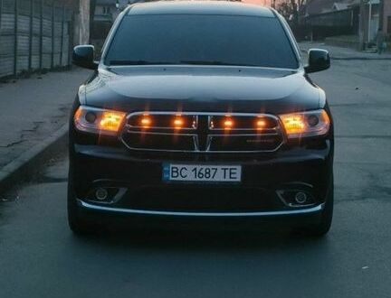 Черный Додж Дюранго, объемом двигателя 3.6 л и пробегом 168 тыс. км за 18999 $, фото 1 на Automoto.ua