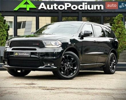 Черный Додж Дюранго, объемом двигателя 3.6 л и пробегом 239 тыс. км за 24900 $, фото 1 на Automoto.ua