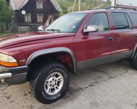 Красный Додж Дюранго, объемом двигателя 5.2 л и пробегом 185 тыс. км за 10000 $, фото 10 на Automoto.ua