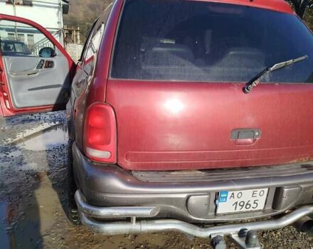 Красный Додж Дюранго, объемом двигателя 5.2 л и пробегом 185 тыс. км за 10000 $, фото 6 на Automoto.ua