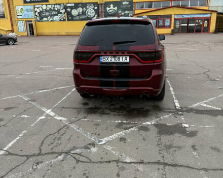 Красный Додж Дюранго, объемом двигателя 5.65 л и пробегом 195 тыс. км за 27000 $, фото 3 на Automoto.ua
