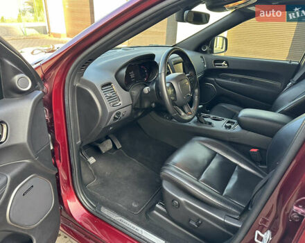 Красный Додж Дюранго, объемом двигателя 5.65 л и пробегом 37 тыс. км за 39900 $, фото 12 на Automoto.ua