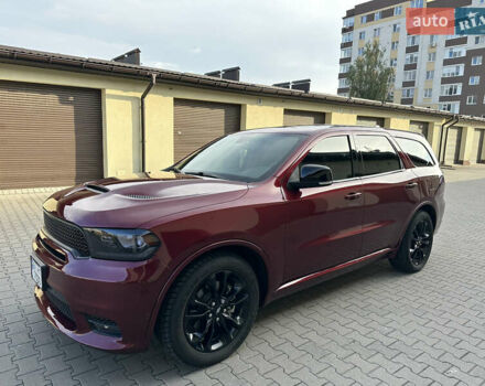 Красный Додж Дюранго, объемом двигателя 5.65 л и пробегом 37 тыс. км за 39900 $, фото 4 на Automoto.ua