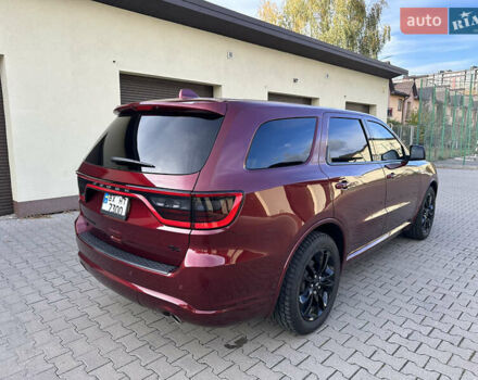Красный Додж Дюранго, объемом двигателя 5.65 л и пробегом 37 тыс. км за 39900 $, фото 6 на Automoto.ua