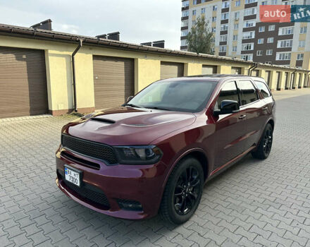 Красный Додж Дюранго, объемом двигателя 5.65 л и пробегом 37 тыс. км за 39900 $, фото 1 на Automoto.ua