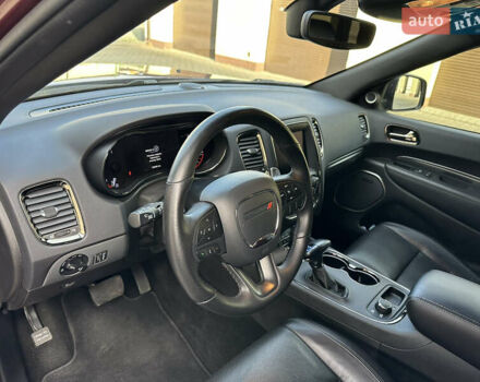 Красный Додж Дюранго, объемом двигателя 5.65 л и пробегом 37 тыс. км за 39900 $, фото 13 на Automoto.ua