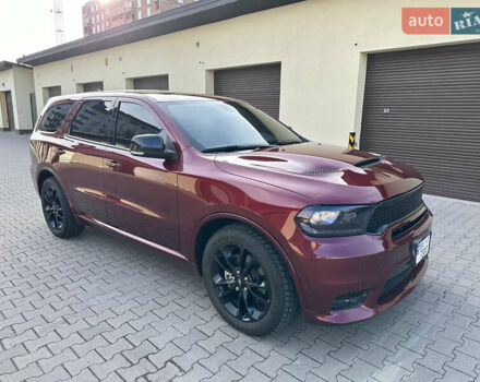 Красный Додж Дюранго, объемом двигателя 5.65 л и пробегом 37 тыс. км за 39900 $, фото 7 на Automoto.ua