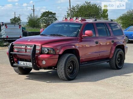 Червоний Додж Durango, об'ємом двигуна 5.2 л та пробігом 290 тис. км за 6500 $, фото 1 на Automoto.ua