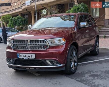 Красный Додж Дюранго, объемом двигателя 3.6 л и пробегом 255 тыс. км за 21500 $, фото 1 на Automoto.ua