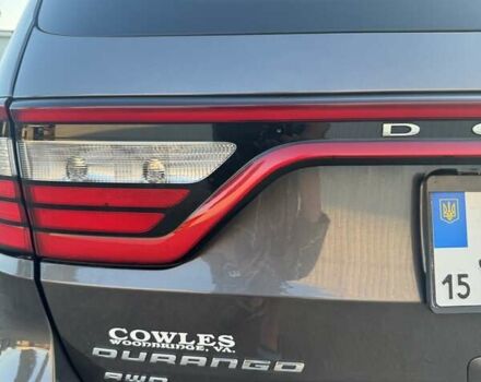 Серый Додж Дюранго, объемом двигателя 3.6 л и пробегом 218 тыс. км за 19900 $, фото 2 на Automoto.ua