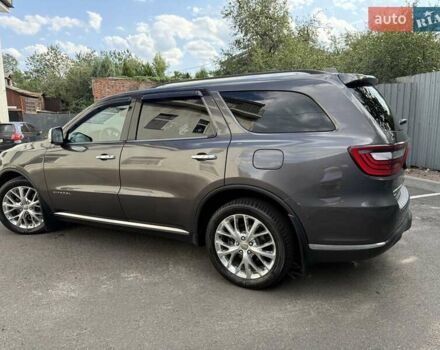 Серый Додж Дюранго, объемом двигателя 3.6 л и пробегом 228 тыс. км за 18500 $, фото 6 на Automoto.ua