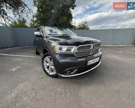 Серый Додж Дюранго, объемом двигателя 3.6 л и пробегом 228 тыс. км за 18500 $, фото 1 на Automoto.ua