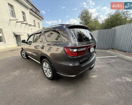 Серый Додж Дюранго, объемом двигателя 3.6 л и пробегом 228 тыс. км за 18500 $, фото 7 на Automoto.ua