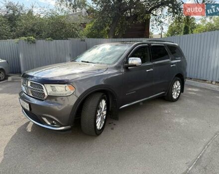 Серый Додж Дюранго, объемом двигателя 3.6 л и пробегом 228 тыс. км за 18500 $, фото 5 на Automoto.ua