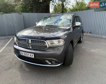 Серый Додж Дюранго, объемом двигателя 3.6 л и пробегом 228 тыс. км за 18500 $, фото 4 на Automoto.ua