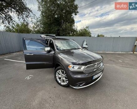 Серый Додж Дюранго, объемом двигателя 3.6 л и пробегом 228 тыс. км за 18500 $, фото 3 на Automoto.ua