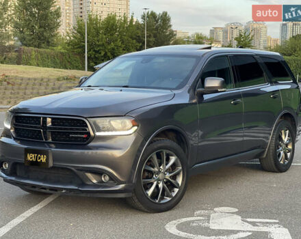 Серый Додж Дюранго, объемом двигателя 3.6 л и пробегом 149 тыс. км за 24500 $, фото 2 на Automoto.ua