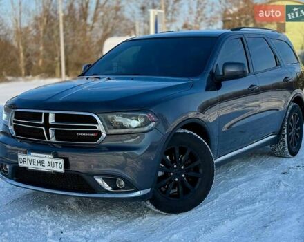 Серый Додж Дюранго, объемом двигателя 3.6 л и пробегом 192 тыс. км за 16999 $, фото 1 на Automoto.ua