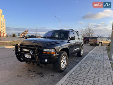 Синий Додж Дюранго, объемом двигателя 4.7 л и пробегом 285 тыс. км за 7500 $, фото 1 на Automoto.ua