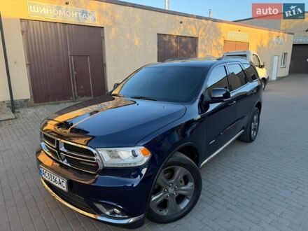 Синий Додж Дюранго, объемом двигателя 3.6 л и пробегом 175 тыс. км за 17500 $, фото 1 на Automoto.ua