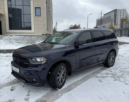 Синий Додж Дюранго, объемом двигателя 3.6 л и пробегом 161 тыс. км за 21500 $, фото 1 на Automoto.ua