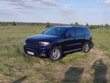 Синий Додж Дюранго, объемом двигателя 3.6 л и пробегом 75 тыс. км за 18500 $, фото 1 на Automoto.ua