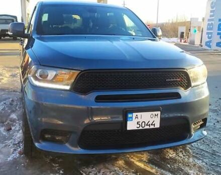 Синий Додж Дюранго, объемом двигателя 3.6 л и пробегом 123 тыс. км за 35000 $, фото 1 на Automoto.ua
