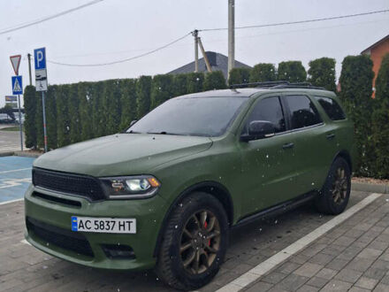 Додж Дюранго 2017 в Ровно на Automoto.ua Зеленый Додж Дюранго, объемом двигателя 3.6 л и пробегом 230 тыс. км за 17999 $, фото 1 на Automoto.ua