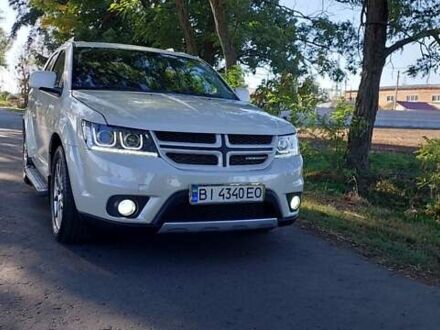 Додж Джорни 2013 в Полтаве на Automoto.ua Белый Додж Джорни, объемом двигателя 3.6 л и пробегом 218 тыс. км за 11900 $, фото 1 на Automoto.ua