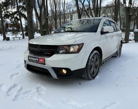 Белый Додж Джорни, объемом двигателя 3.6 л и пробегом 172 тыс. км за 14500 $, фото 1 на Automoto.ua