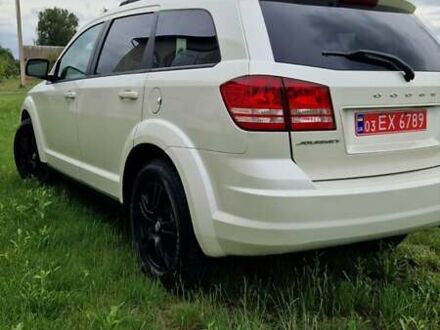 Белый Додж Джорни, объемом двигателя 2.4 л и пробегом 169 тыс. км за 11599 $, фото 1 на Automoto.ua