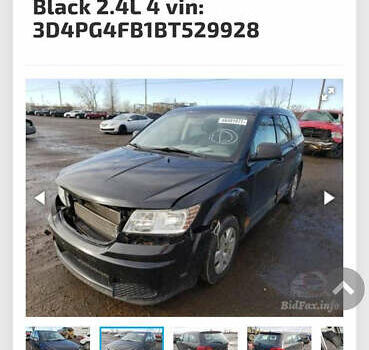 Черный Додж Джорни, объемом двигателя 2.4 л и пробегом 154 тыс. км за 8900 $, фото 12 на Automoto.ua