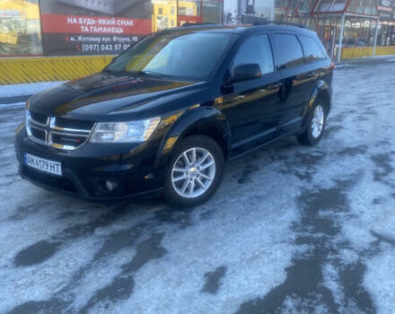 Черный Додж Джорни, объемом двигателя 3.6 л и пробегом 255 тыс. км за 12000 $, фото 1 на Automoto.ua