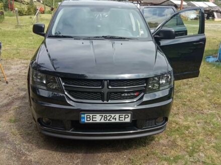 Черный Додж Джорни, объемом двигателя 2.4 л и пробегом 162 тыс. км за 10500 $, фото 1 на Automoto.ua