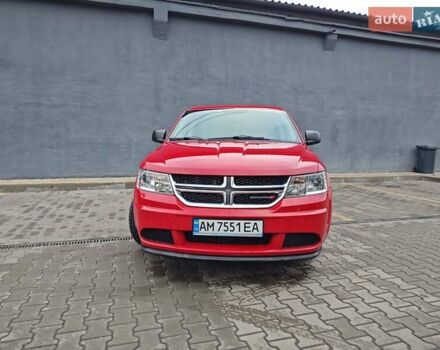 Красный Додж Джорни, объемом двигателя 2.36 л и пробегом 163 тыс. км за 8600 $, фото 10 на Automoto.ua