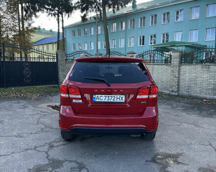 Красный Додж Джорни, объемом двигателя 2.36 л и пробегом 305 тыс. км за 8800 $, фото 7 на Automoto.ua