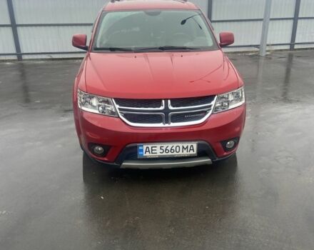Красный Додж Джорни, объемом двигателя 2.4 л и пробегом 240 тыс. км за 10700 $, фото 1 на Automoto.ua