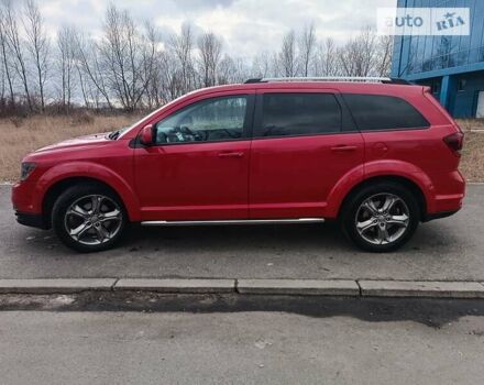 Красный Додж Джорни, объемом двигателя 2.4 л и пробегом 168 тыс. км за 12500 $, фото 3 на Automoto.ua