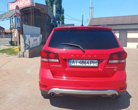 Красный Додж Джорни, объемом двигателя 3.6 л и пробегом 178 тыс. км за 14000 $, фото 2 на Automoto.ua