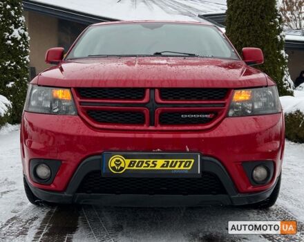 Красный Додж Джорни, объемом двигателя 3.6 л и пробегом 140 тыс. км за 14200 $, фото 1 на Automoto.ua