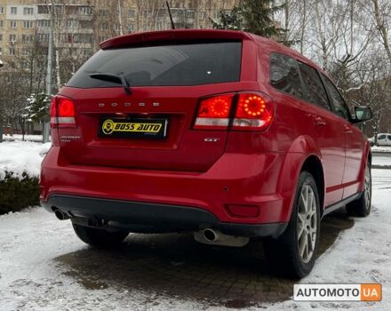 Красный Додж Джорни, объемом двигателя 3.6 л и пробегом 140 тыс. км за 14200 $, фото 6 на Automoto.ua